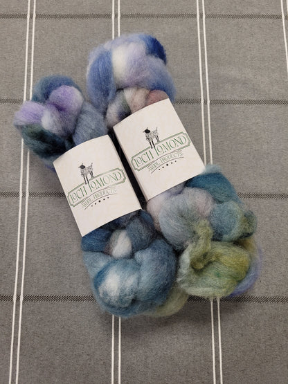 Loch Lomond Dyed Roving - Clun Forest