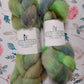Loch Lomond Dyed Roving - Med Flock Blend