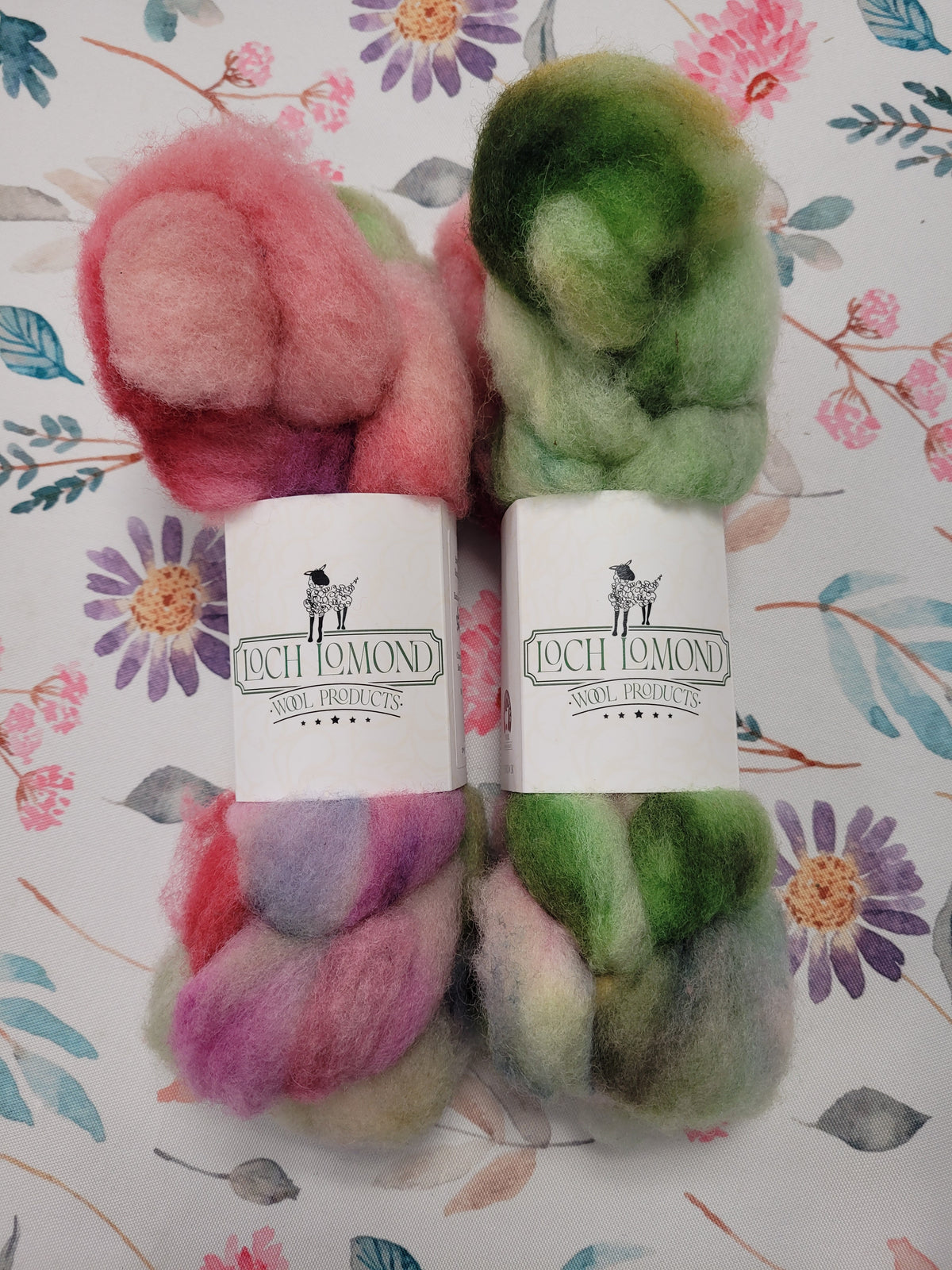 Loch Lomond Dyed Roving - Clun Forest