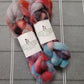Loch Lomond Dyed Roving - Med Flock Blend