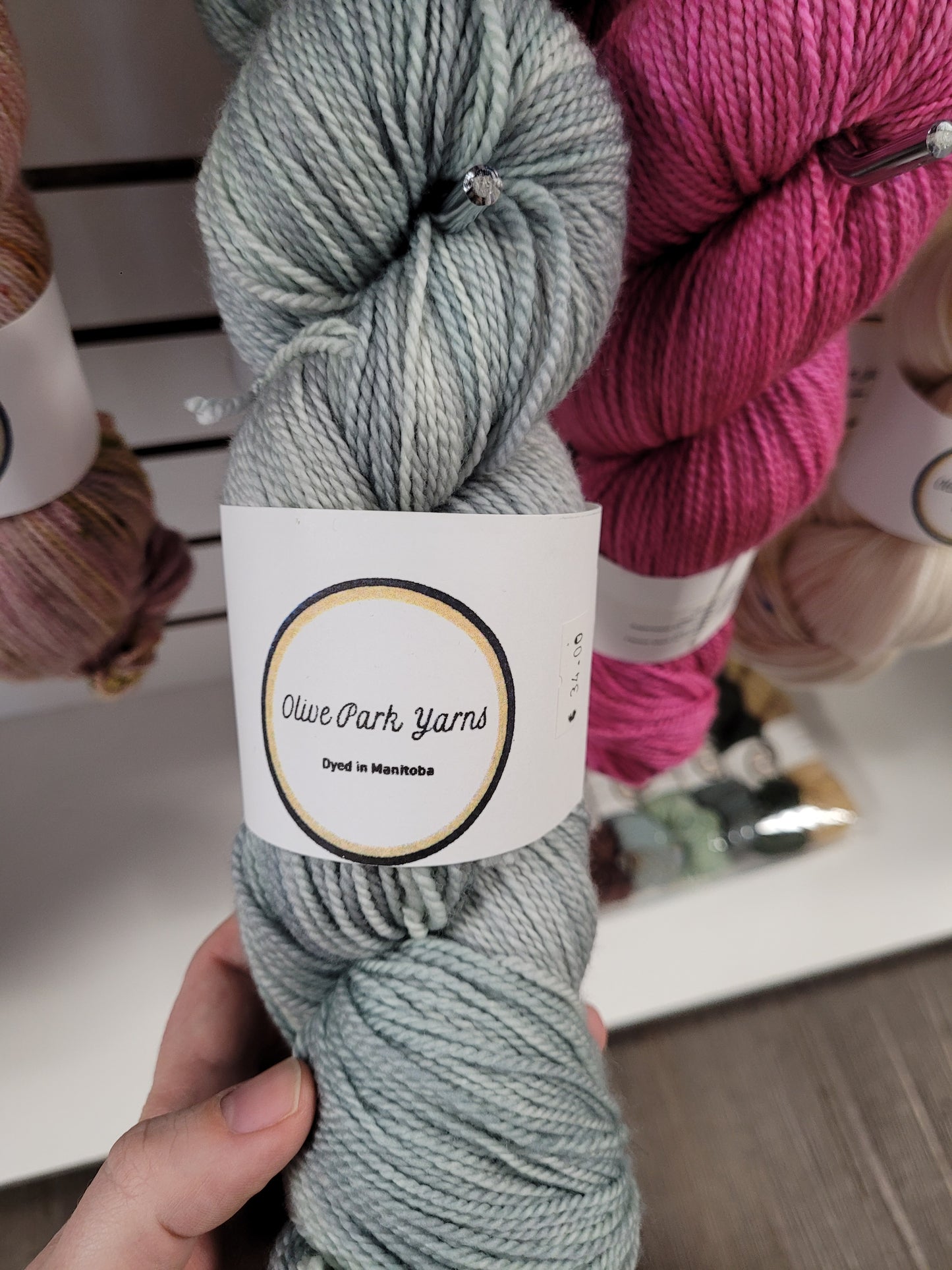 Olive Park - Luxury Merino Yarn