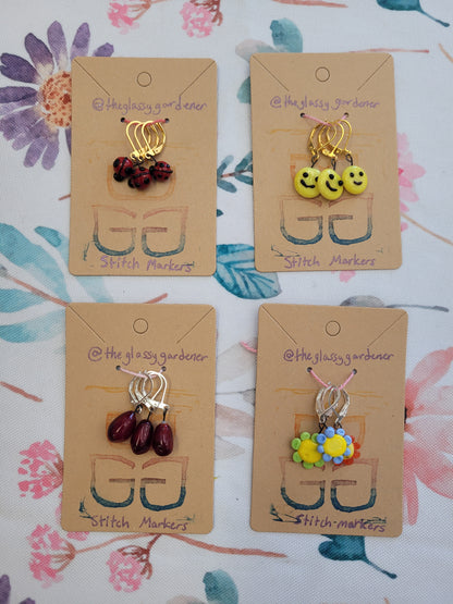 Glass Stitch Markers