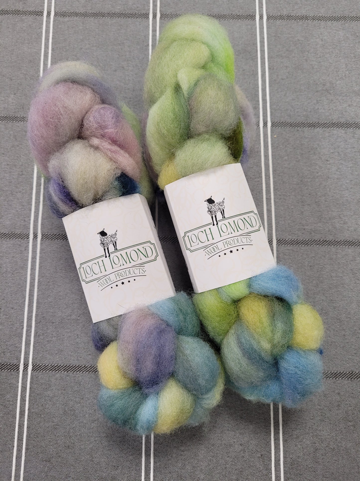 Loch Lomond Dyed Roving - Romney