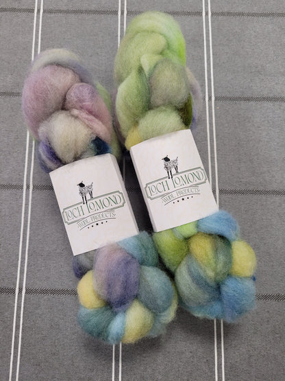 Loch Lomond Dyed Roving - Romney