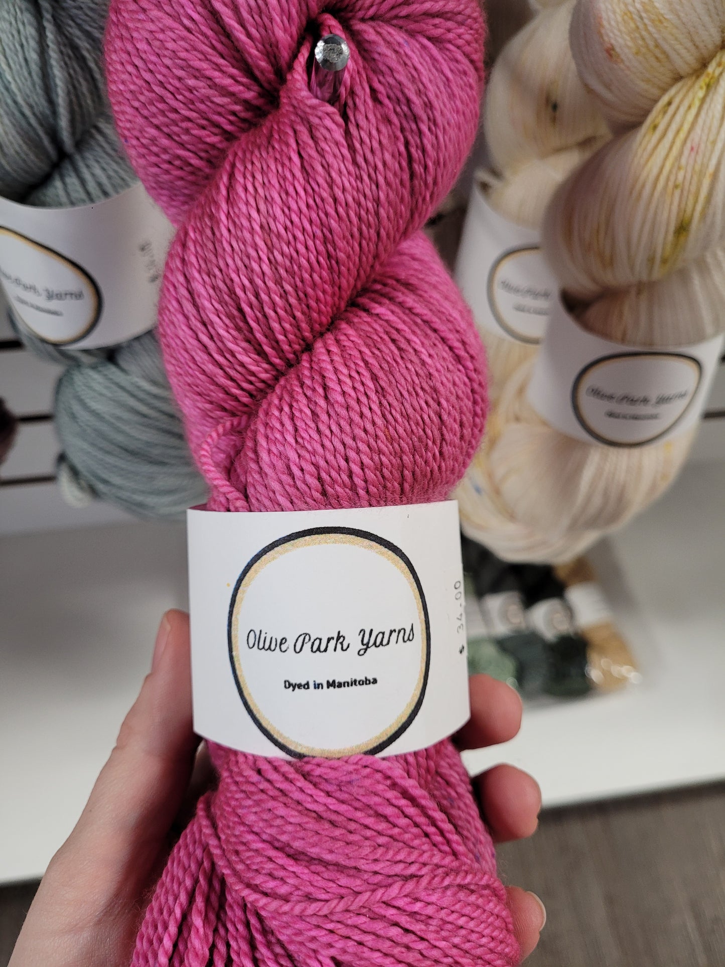 Olive Park - Luxury Merino Yarn