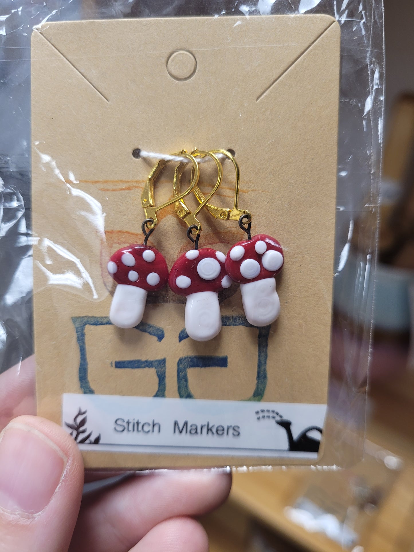 Glass Stitch Markers