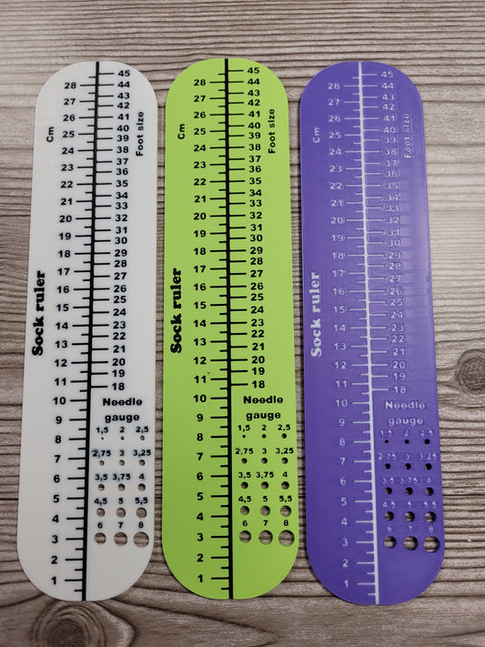 Sock Ruler