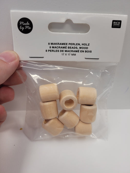 Macrame Bead Natural